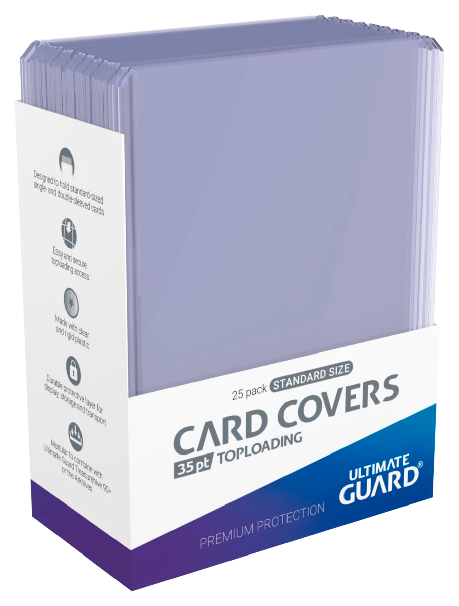 Ultimate Guard – Card Covers Toploading 25pz – 35 pt (Standard Size)