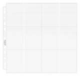 Ultimate Guard - 24 Pocket Side-Loading Pages (10 Fogli) Transparent - Pagine per Raccoglitori TCG