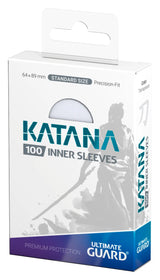 Ultimate Guard Katana Inner Sleeves – Perfect Size Standard  – Confezione da 100