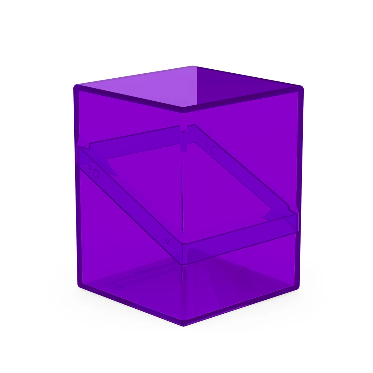 Ultimate Guard - Boulder 100+ Deck Box Clear Amethyst