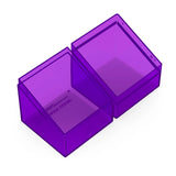 Ultimate Guard - Boulder 100+ Deck Box Clear Amethyst