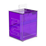 Ultimate Guard - Boulder 100+ Deck Box Clear Amethyst