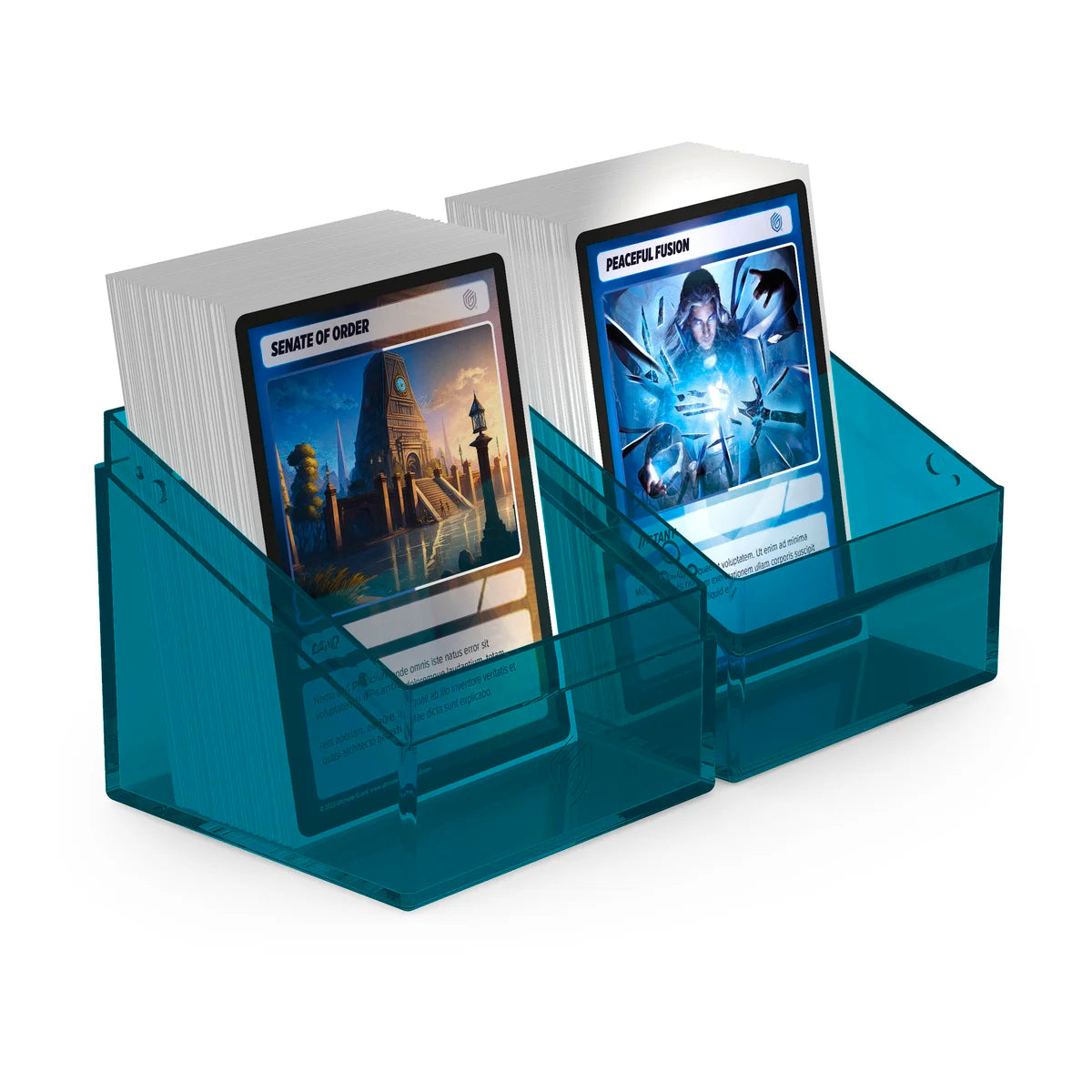 Ultimate Guard - Boulder 100+ Deck Box Clear Malachite