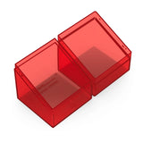 Ultimate Guard - Boulder 100+ Deck Box Clear Ruby