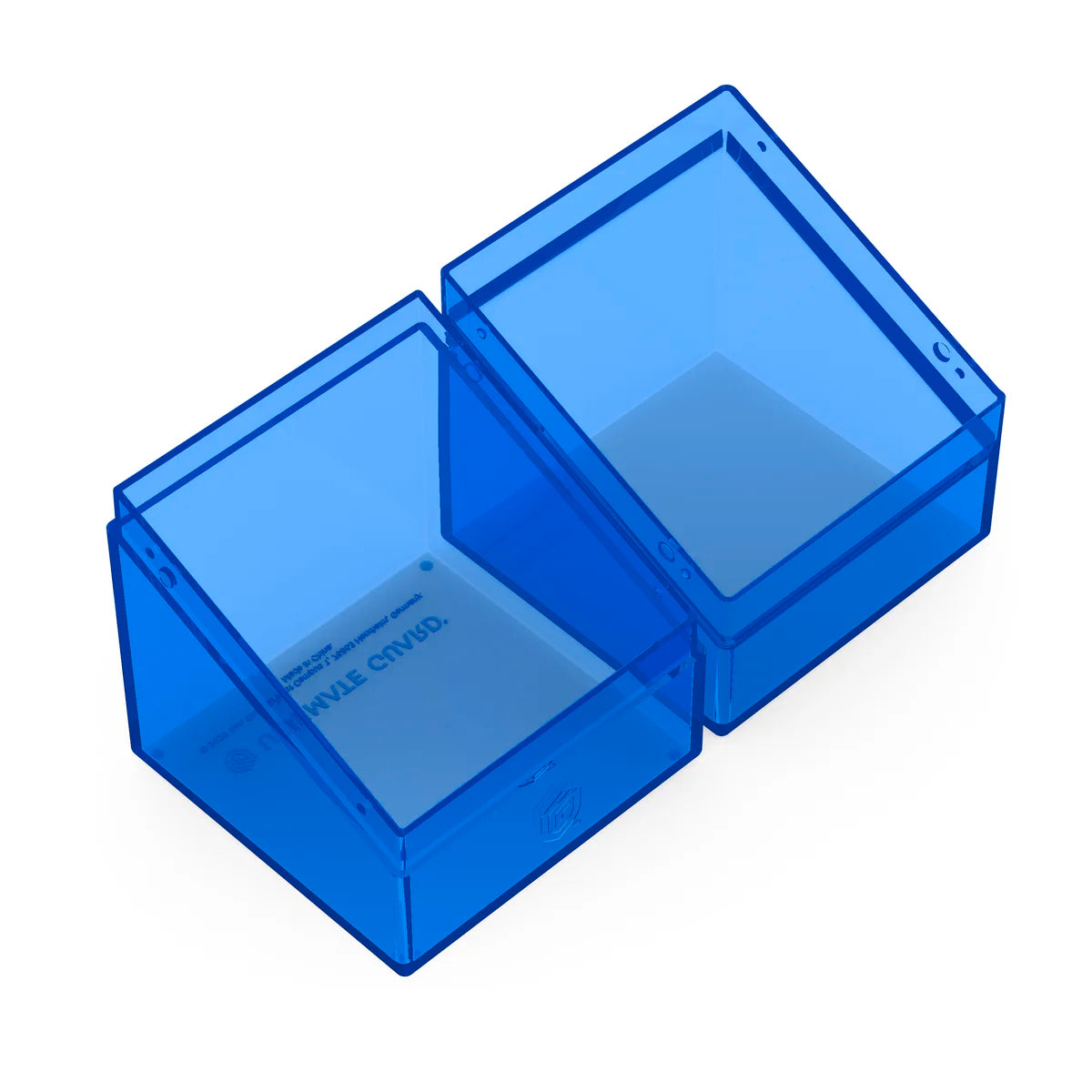 Ultimate Guard - Boulder 100+ Deck Box Clear Sapphire