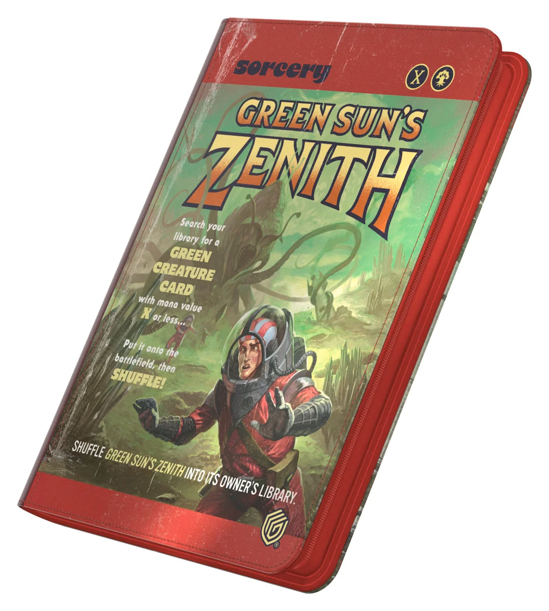Ultimate Guard Zipfolio 360 XenoSkin MTG – Edge of Eternities “Green Sun’s Zenith”