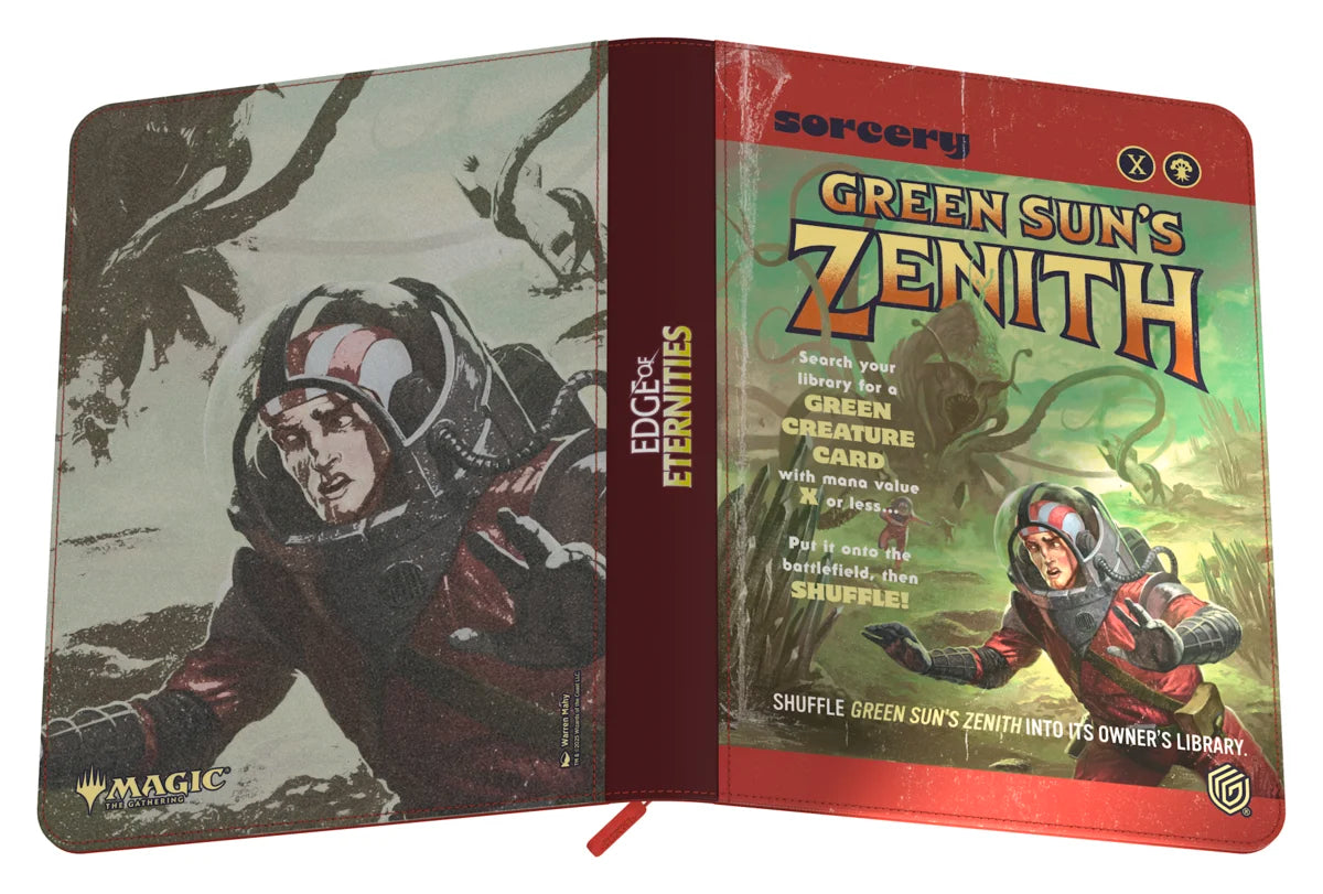 Ultimate Guard Zipfolio 360 XenoSkin MTG – Edge of Eternities “Green Sun’s Zenith”
