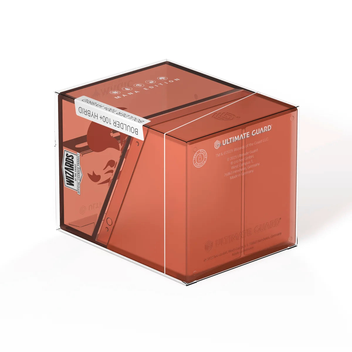 Ultimate Guard - Boulder 100+ Hybrid Deck Box "Mana Edition" - Mountain