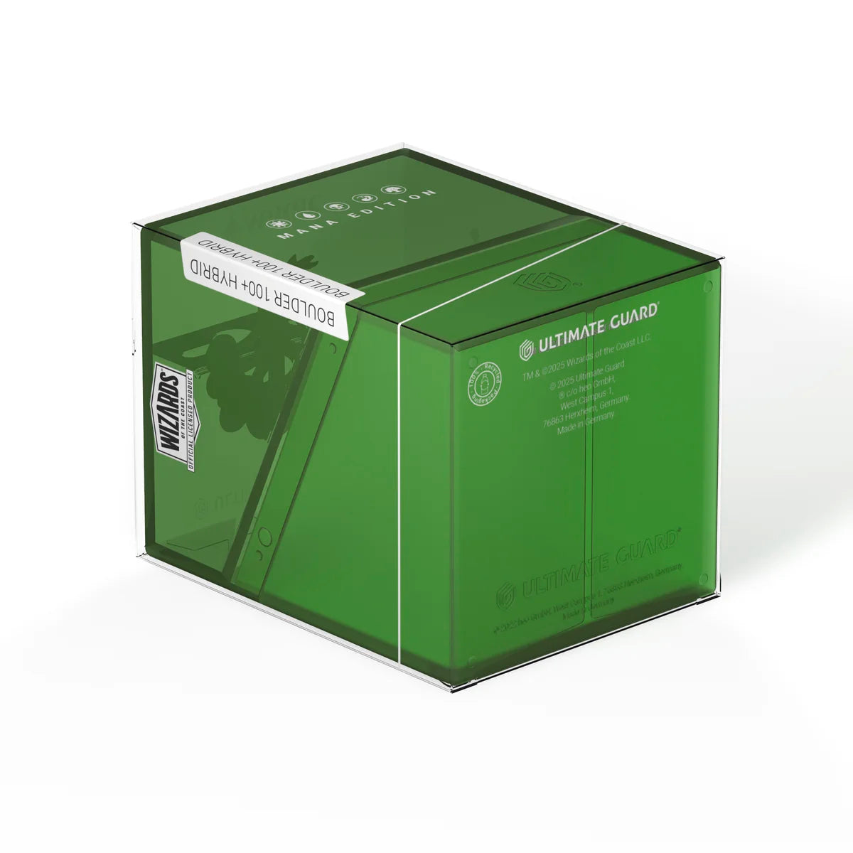 Ultimate Guard - Boulder 100+ Hybrid Deck Box "Mana Edition" - Forest