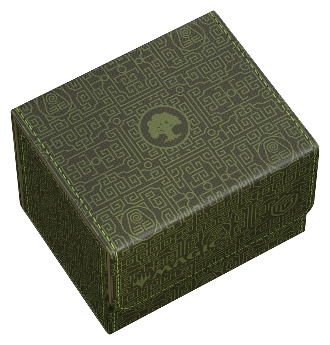 Ultimate Guard – Sidewinder 100+ Xenoskin MTG | Avatar: The Last Airbender – Green Mana – Deck Box