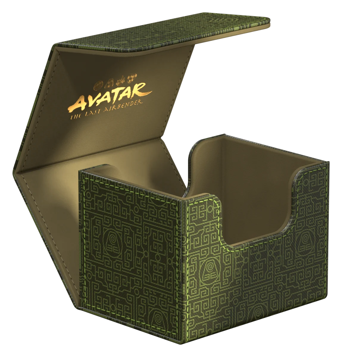 Ultimate Guard – Sidewinder 100+ Xenoskin MTG | Avatar: The Last Airbender – Green Mana – Deck Box