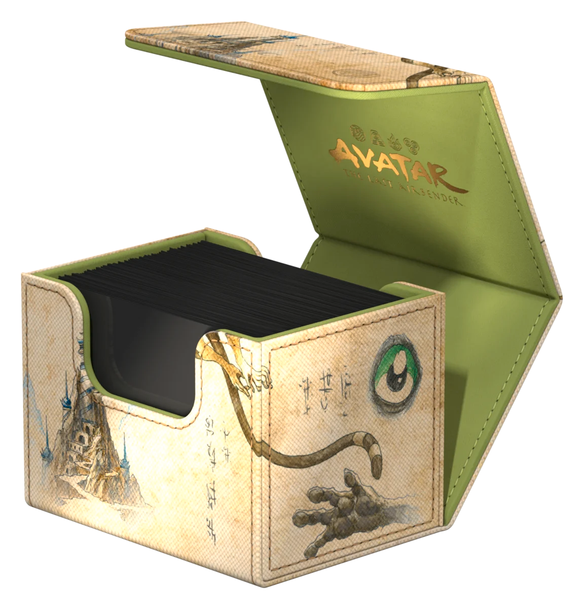 Ultimate Guard – Sidewinder 100+ Xenoskin MTG | Avatar: The Last Airbender – Momo, Friendly Flier – Deck Box