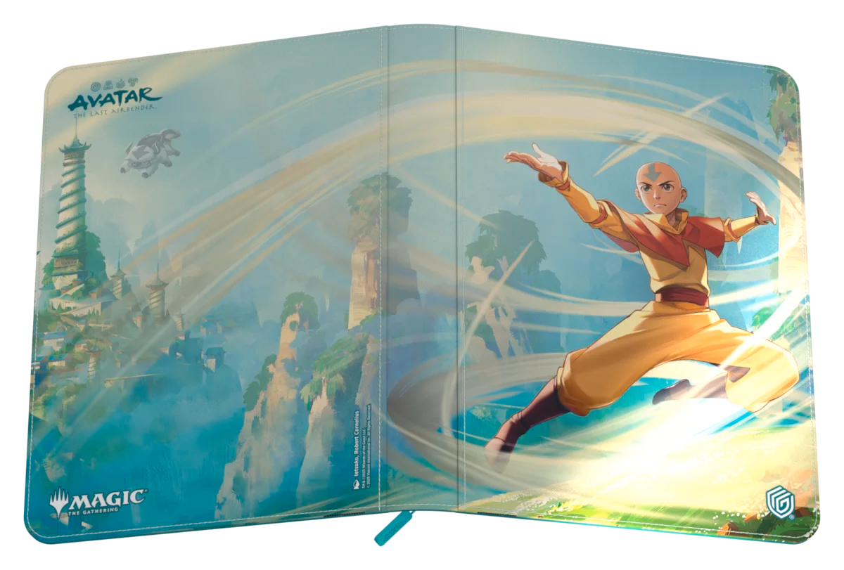 Ultimate Guard – Zipfolio 360 Xenoskin MTG | Avatar: The Last Airbender – Aang – Raccoglitore