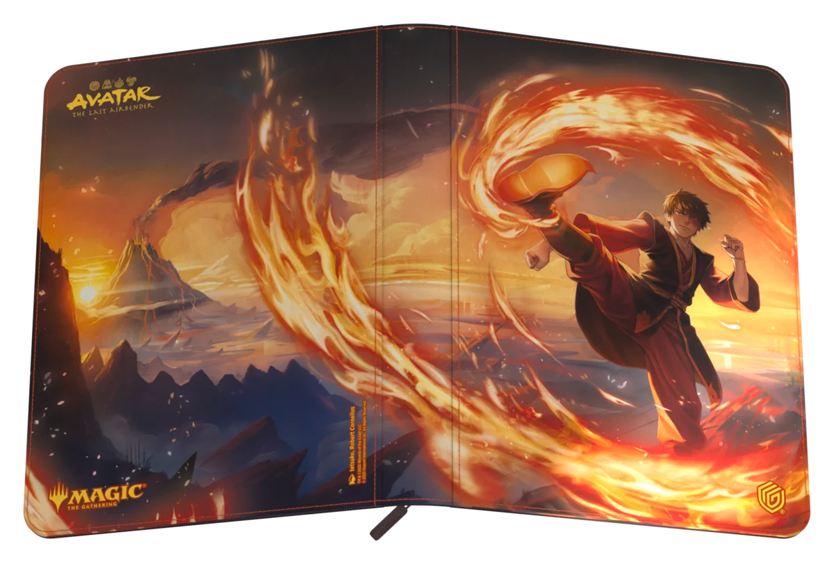 Ultimate Guard – Zipfolio 360 Xenoskin MTG | Avatar: The Last Airbender – Zuco – Raccoglitore