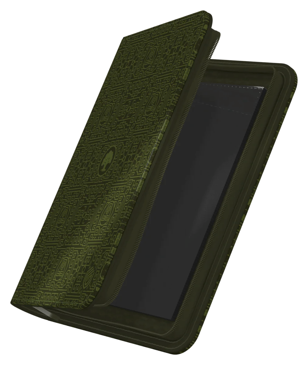 Ultimate Guard – Zipfolio 160 Xenoskin MTG | Avatar: The Last Airbender – Green Mana – Raccoglitore