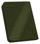 Ultimate Guard – Zipfolio 160 Xenoskin MTG | Avatar: The Last Airbender – Green Mana – Raccoglitore