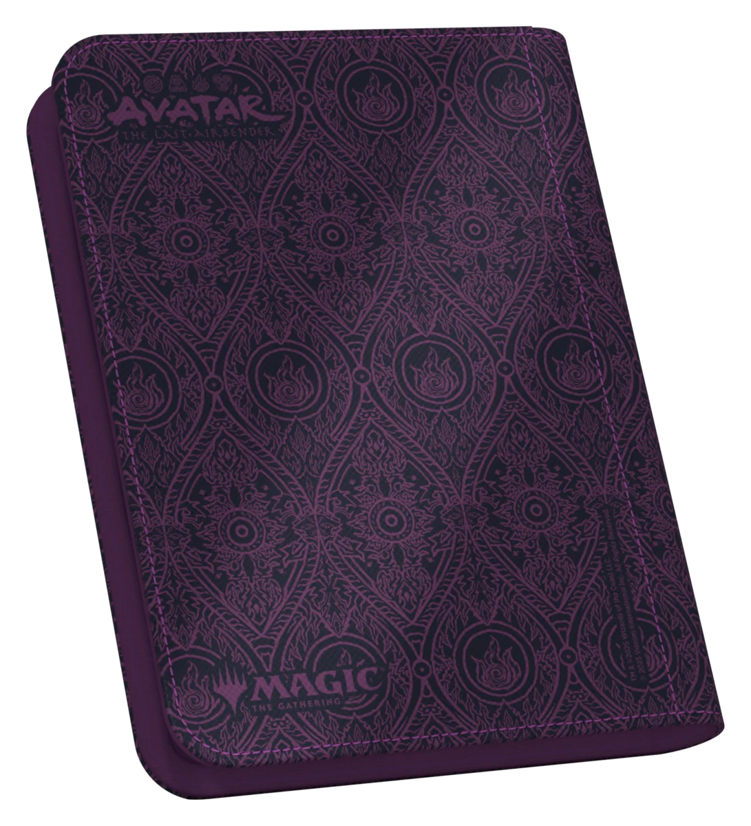 Ultimate Guard – Zipfolio 160 Xenoskin MTG | Avatar: The Last Airbender – Black Mana – Raccoglitore