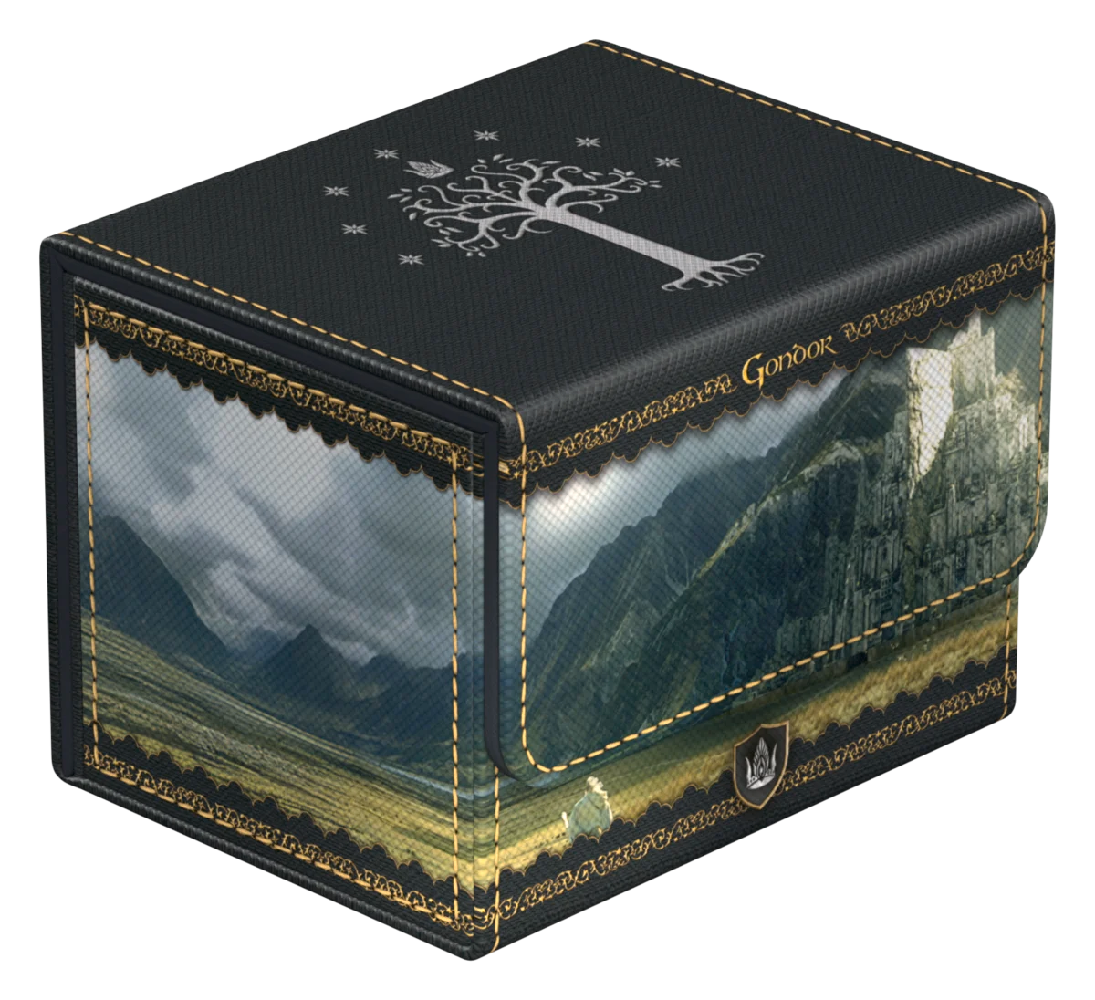 Ultimate Guard – Sidewinder 100+ Xenoskin Deck Box - The Lord of the Rings "Places of Middle-earth" - Gondor