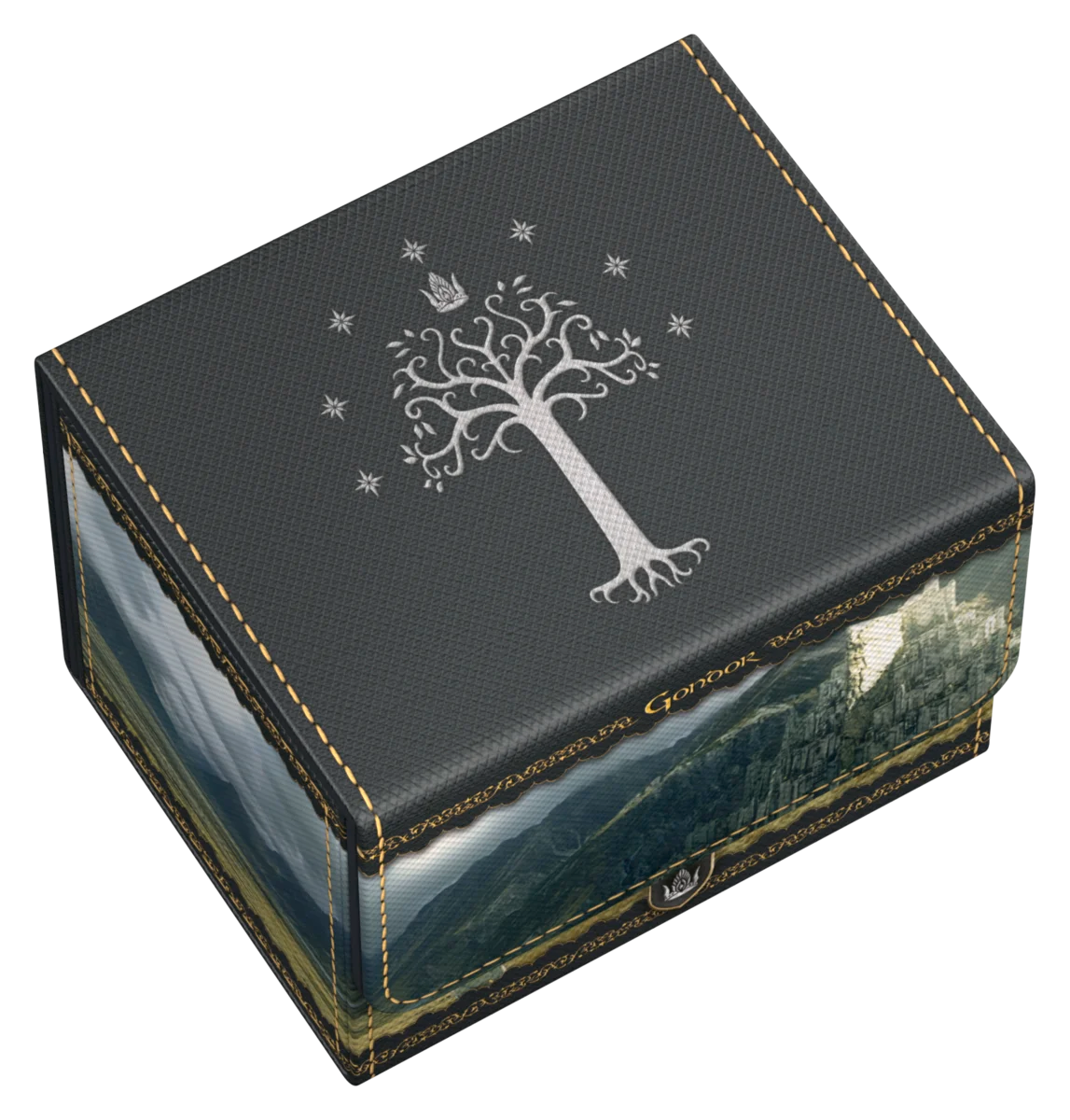 Ultimate Guard – Sidewinder 100+ Xenoskin Deck Box - The Lord of the Rings "Places of Middle-earth" - Gondor