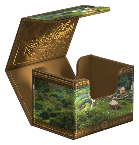 Ultimate Guard – Sidewinder 100+ Xenoskin Deck Box - The Lord of the Rings "Places of Middle-earth" - The Shire