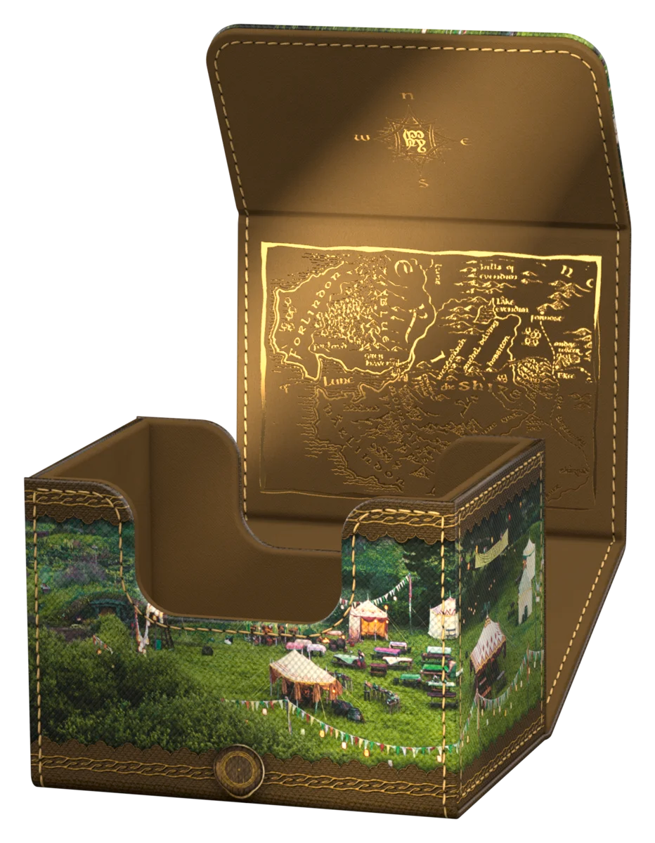 Ultimate Guard – Sidewinder 100+ Xenoskin Deck Box - The Lord of the Rings "Places of Middle-earth" - The Shire