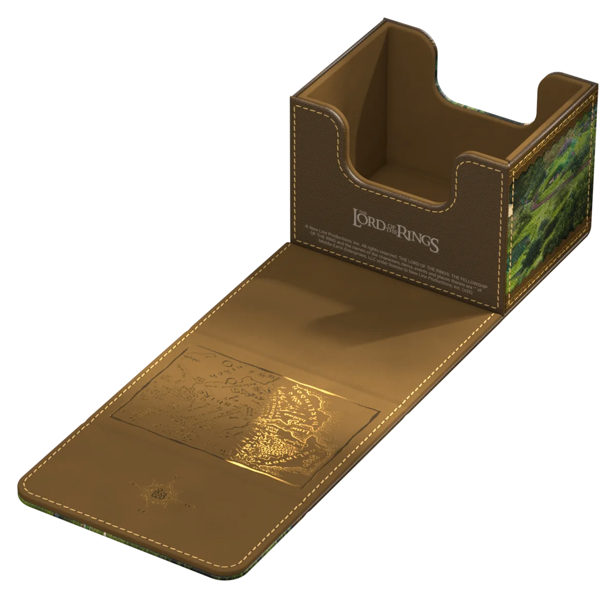 Ultimate Guard – Sidewinder 100+ Xenoskin Deck Box - The Lord of the Rings "Places of Middle-earth" - The Shire