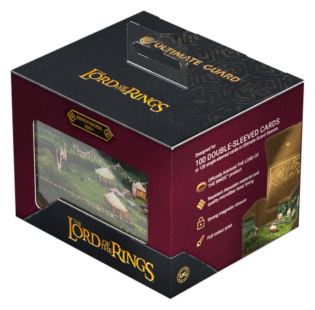 Ultimate Guard – Sidewinder 100+ Xenoskin Deck Box - The Lord of the Rings "Places of Middle-earth" - The Shire