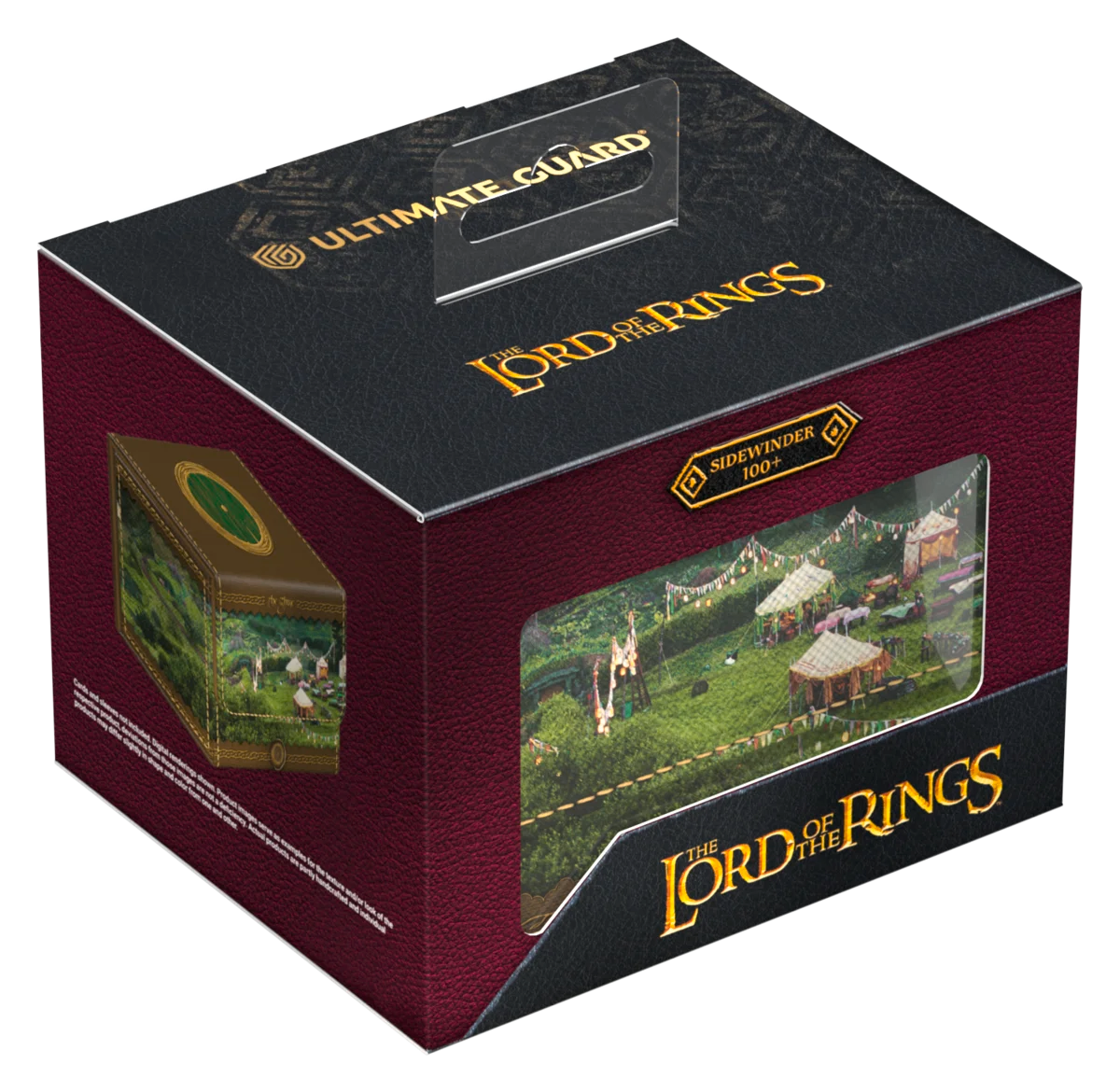 Ultimate Guard – Sidewinder 100+ Xenoskin Deck Box - The Lord of the Rings "Places of Middle-earth" - The Shire
