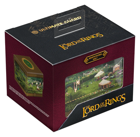 Ultimate Guard – Sidewinder 100+ Xenoskin Deck Box - The Lord of the Rings "Places of Middle-earth" - The Shire