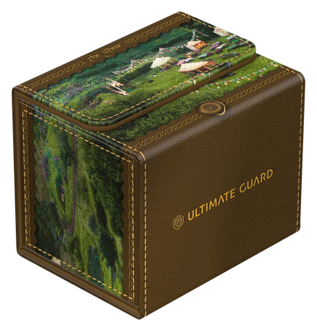 Ultimate Guard – Sidewinder 100+ Xenoskin Deck Box - The Lord of the Rings "Places of Middle-earth" - The Shire