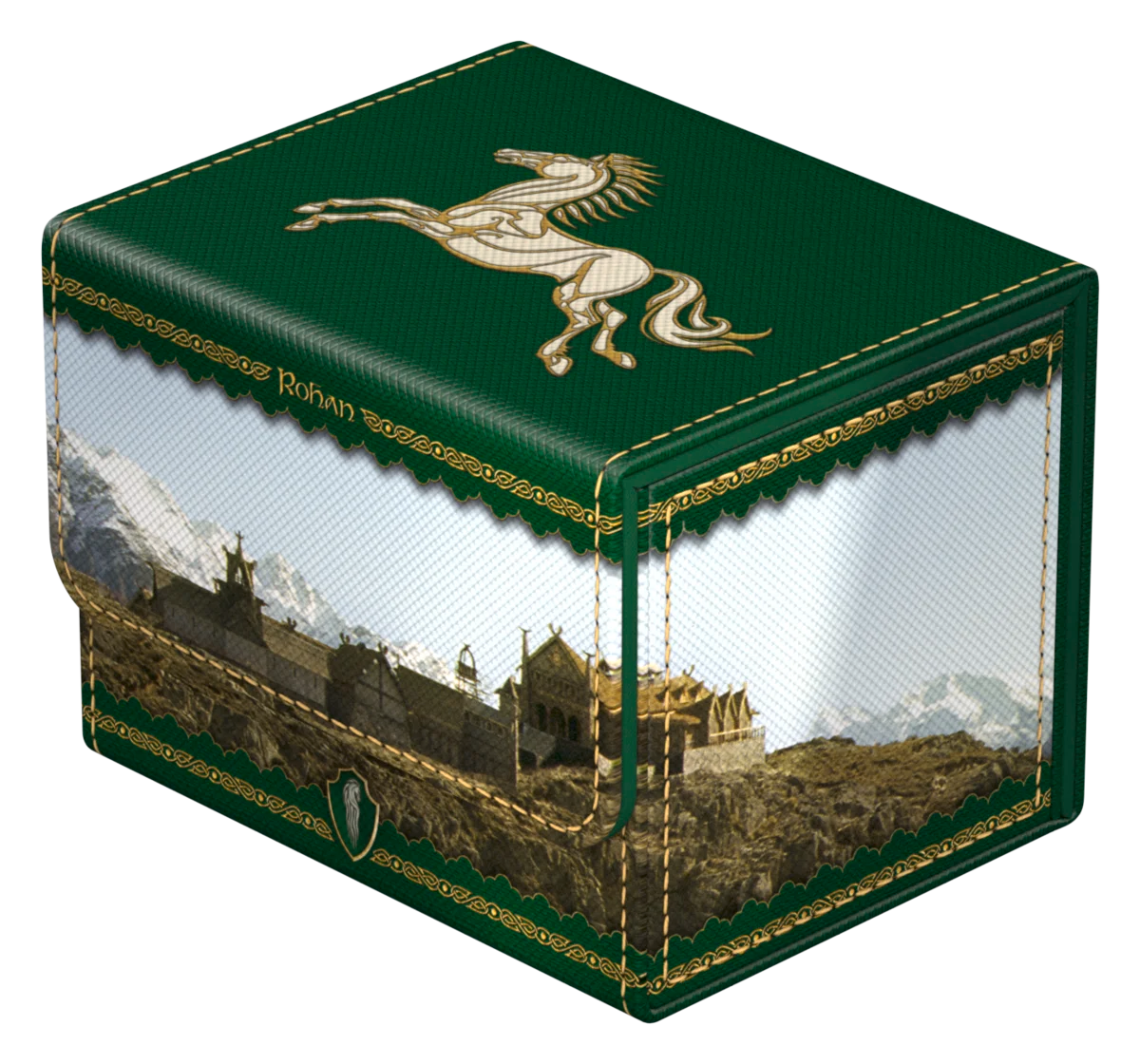 Ultimate Guard – Sidewinder 100+ Xenoskin Deck Box - The Lord of the Rings "Places of Middle-earth" - Rohan