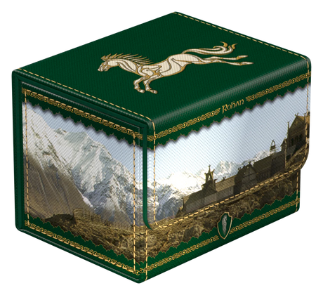 Ultimate Guard – Sidewinder 100+ Xenoskin Deck Box - The Lord of the Rings "Places of Middle-earth" - Rohan
