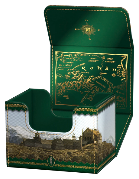 Ultimate Guard – Sidewinder 100+ Xenoskin Deck Box - The Lord of the Rings "Places of Middle-earth" - Rohan