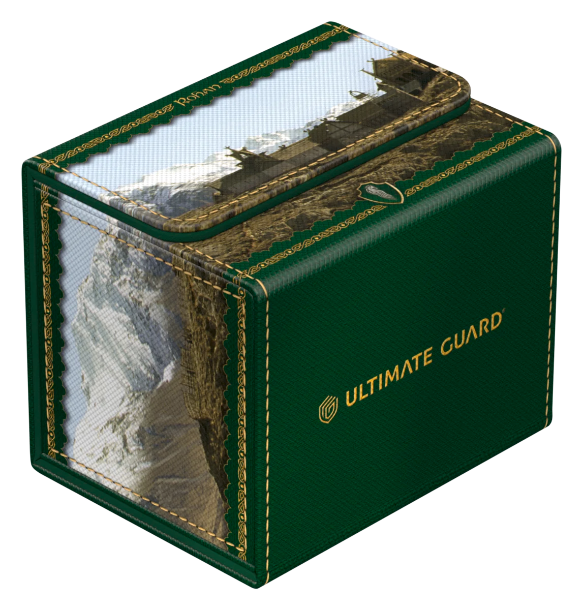 Ultimate Guard – Sidewinder 100+ Xenoskin Deck Box - The Lord of the Rings "Places of Middle-earth" - Rohan