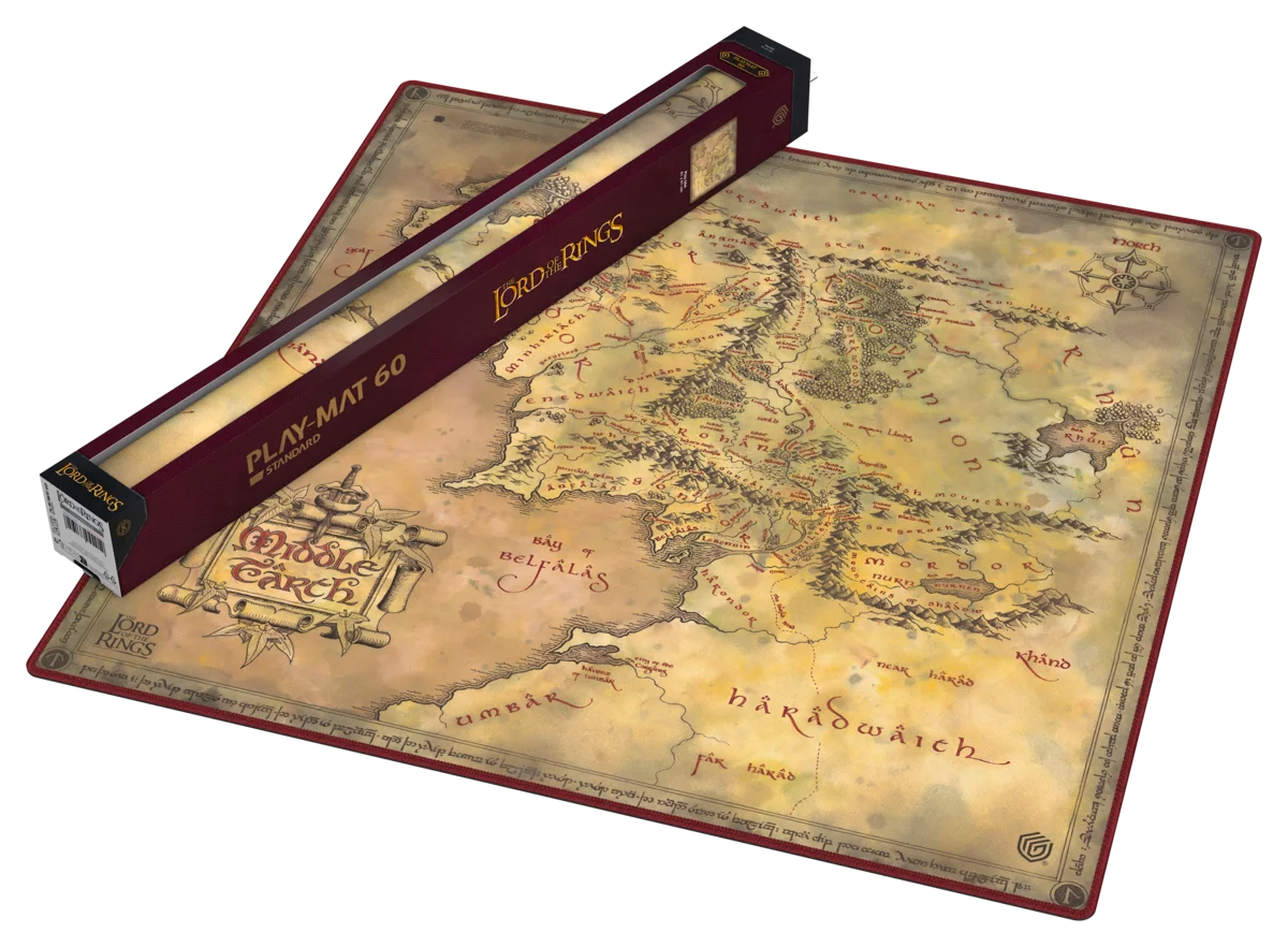 Ultimate Guard – Playmat The Lord of the Rings "Places of Middle-earth" Oversized 61x 61cm