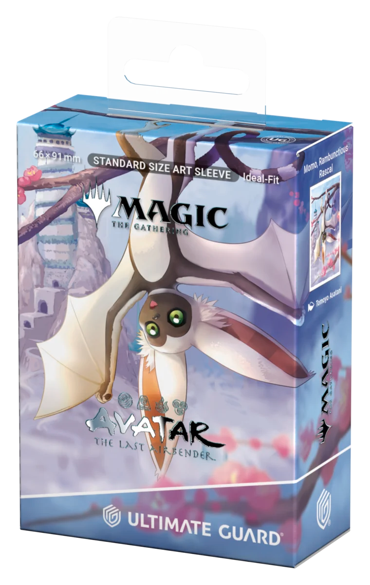 Ultimate Guard – Art Sleeves Standard Size (100) – Avatar: The Last Airbender – Momo, Rambunctious Rascal