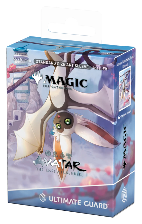 Ultimate Guard – Art Sleeves Standard Size (100) – Avatar: The Last Airbender – Momo, Rambunctious Rascal