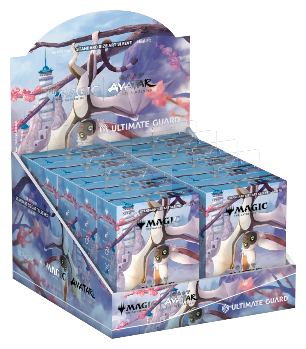 Ultimate Guard – Art Sleeves Standard Size (100) – Avatar: The Last Airbender – Momo, Rambunctious Rascal