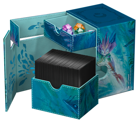 Ultimate Guard – Flip'n'Tray 133+ Xenoskin MTG | Lorwyn Eclipsed – Silvergill Mentor – Deck Box