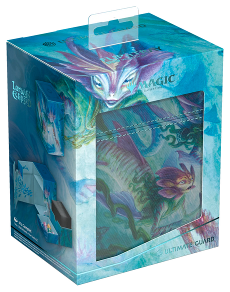Ultimate Guard – Flip'n'Tray 133+ Xenoskin MTG | Lorwyn Eclipsed – Silvergill Mentor – Deck Box