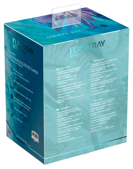 Ultimate Guard – Flip'n'Tray 133+ Xenoskin MTG | Lorwyn Eclipsed – Silvergill Mentor – Deck Box