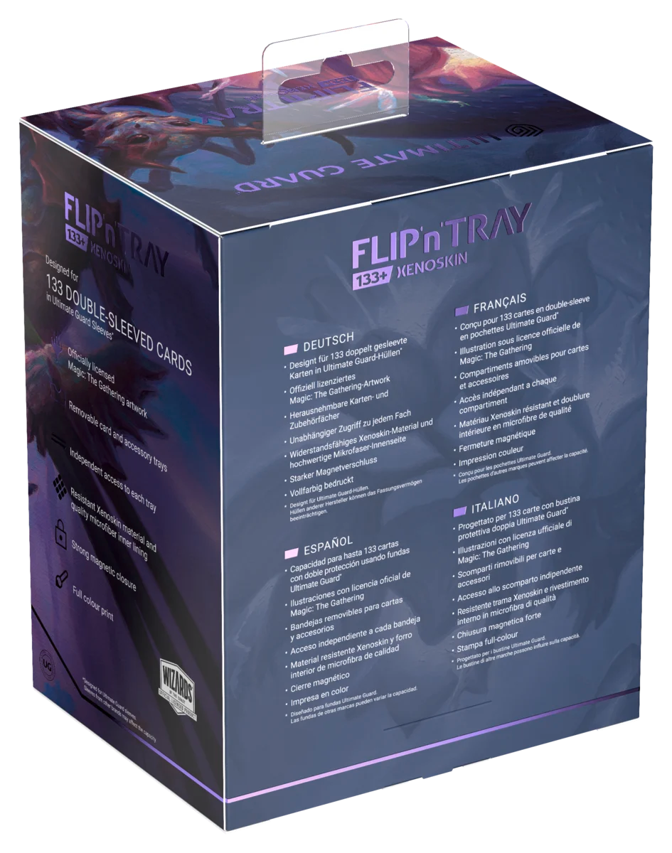 Ultimate Guard – Flip'n'Tray 133+ Xenoskin MTG | Lorwyn Eclipsed – Bitterbloom Bearer – Deck Box