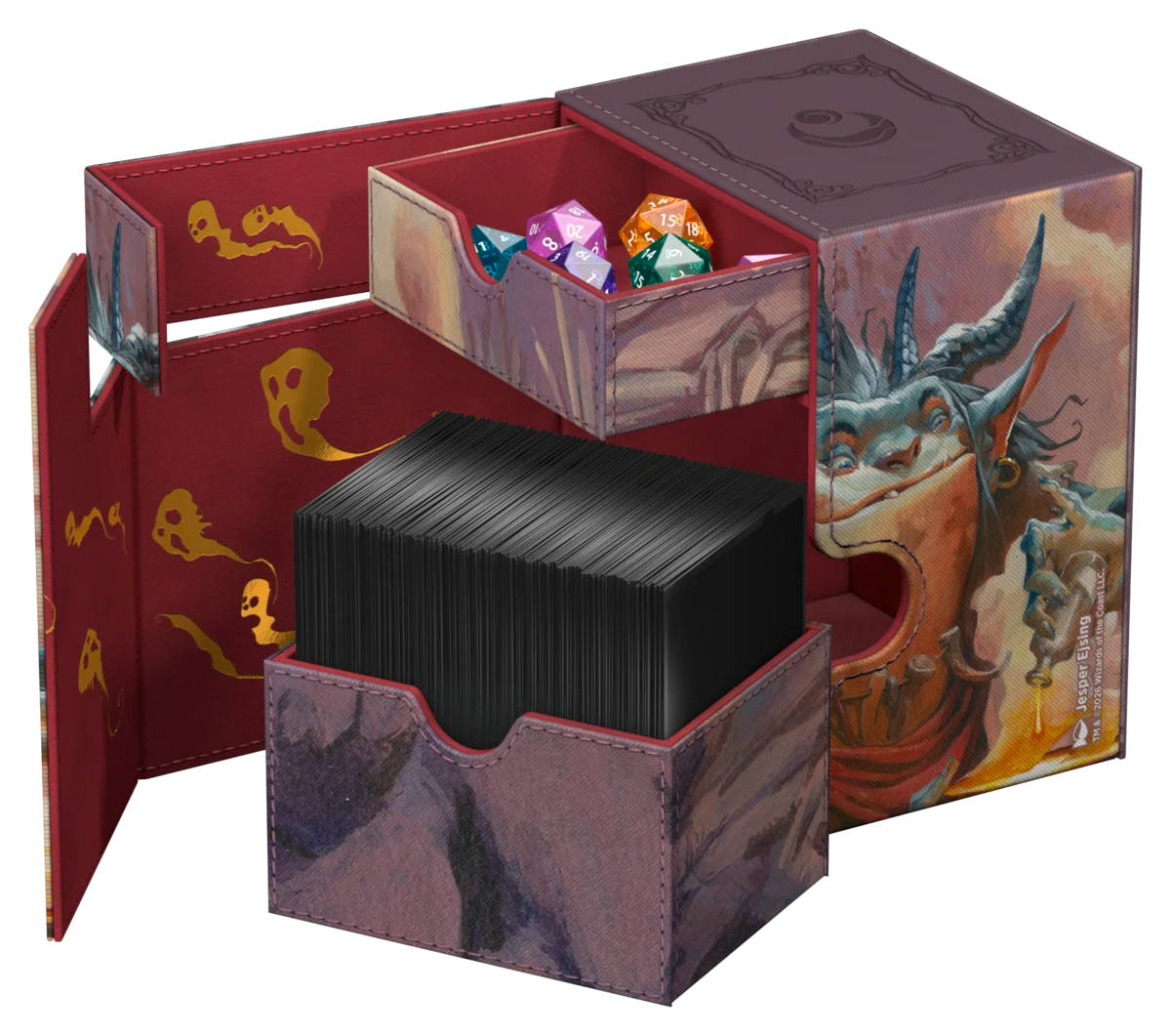 Ultimate Guard – Flip'n'Tray 133+ Xenoskin MTG | Lorwyn Eclipsed – Grub, Storied Matriarch – Deck Box