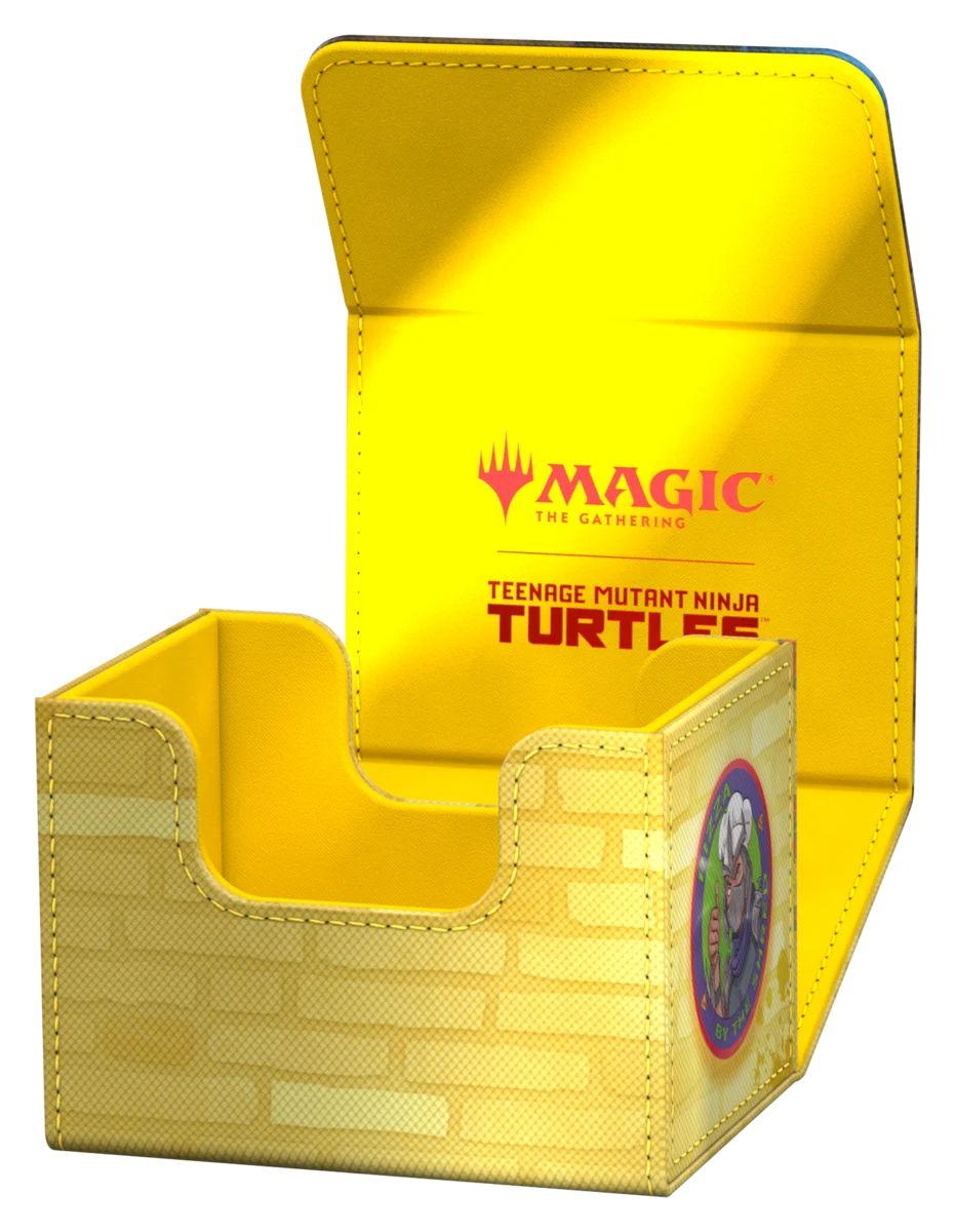 Ultimate Guard – Sidewinder 100+ Xenoskin Deck Box - Magic: The Gathering | Teenage Mutant Ninja Turtles - Plains
