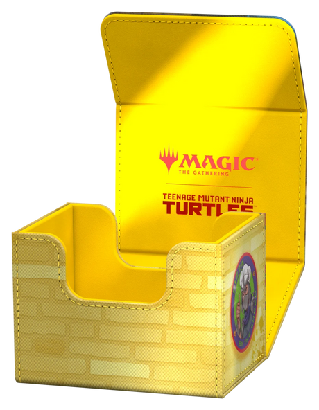 Ultimate Guard – Sidewinder 100+ Xenoskin Deck Box - Magic: The Gathering | Teenage Mutant Ninja Turtles - Plains
