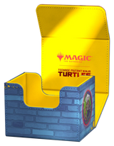 Ultimate Guard – Sidewinder 100+ Xenoskin Deck Box - Magic: The Gathering | Teenage Mutant Ninja Turtles - Island