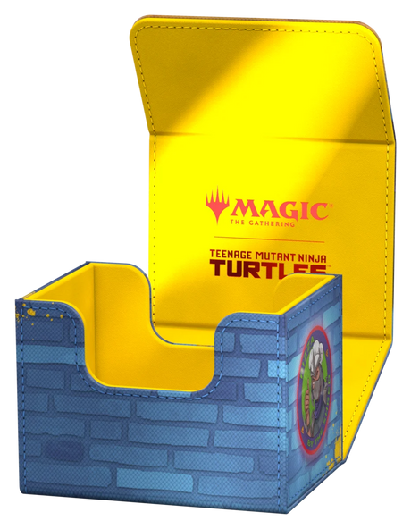 Ultimate Guard – Sidewinder 100+ Xenoskin Deck Box - Magic: The Gathering | Teenage Mutant Ninja Turtles - Island