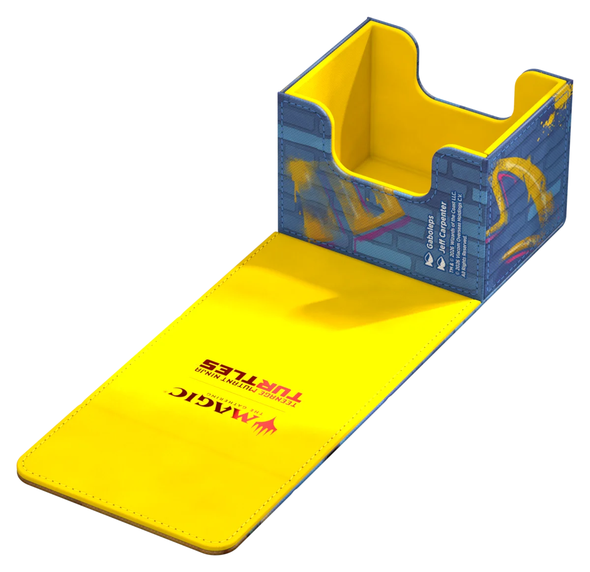 Ultimate Guard – Sidewinder 100+ Xenoskin Deck Box - Magic: The Gathering | Teenage Mutant Ninja Turtles - Island