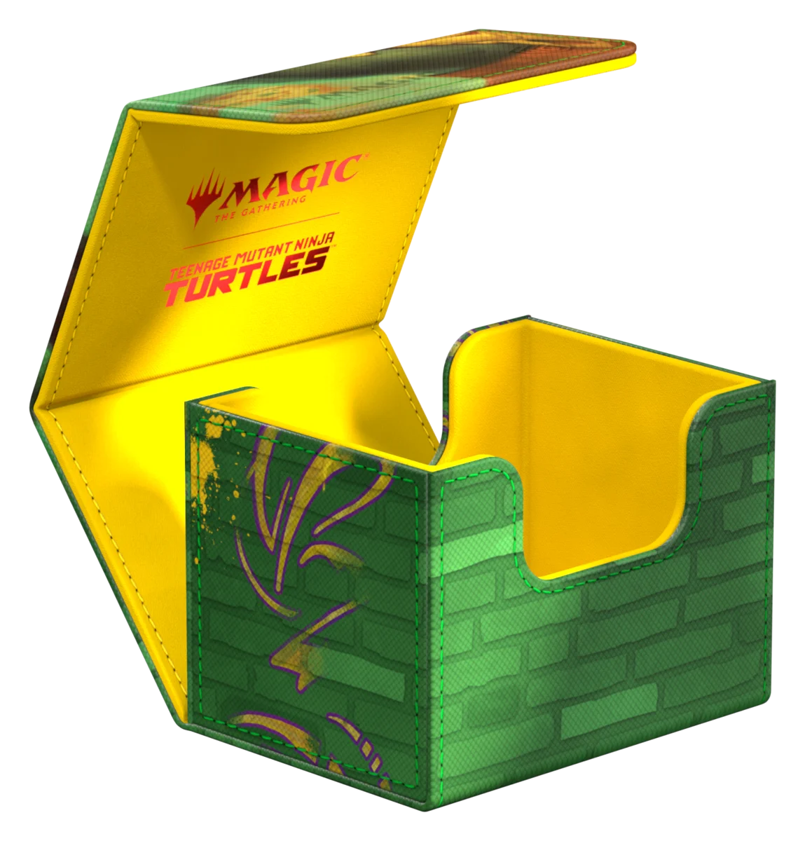 Ultimate Guard – Sidewinder 100+ Xenoskin Deck Box - Magic: The Gathering | Teenage Mutant Ninja Turtles - Forest