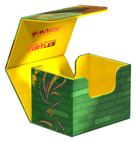 Ultimate Guard – Sidewinder 100+ Xenoskin Deck Box - Magic: The Gathering | Teenage Mutant Ninja Turtles - Forest
